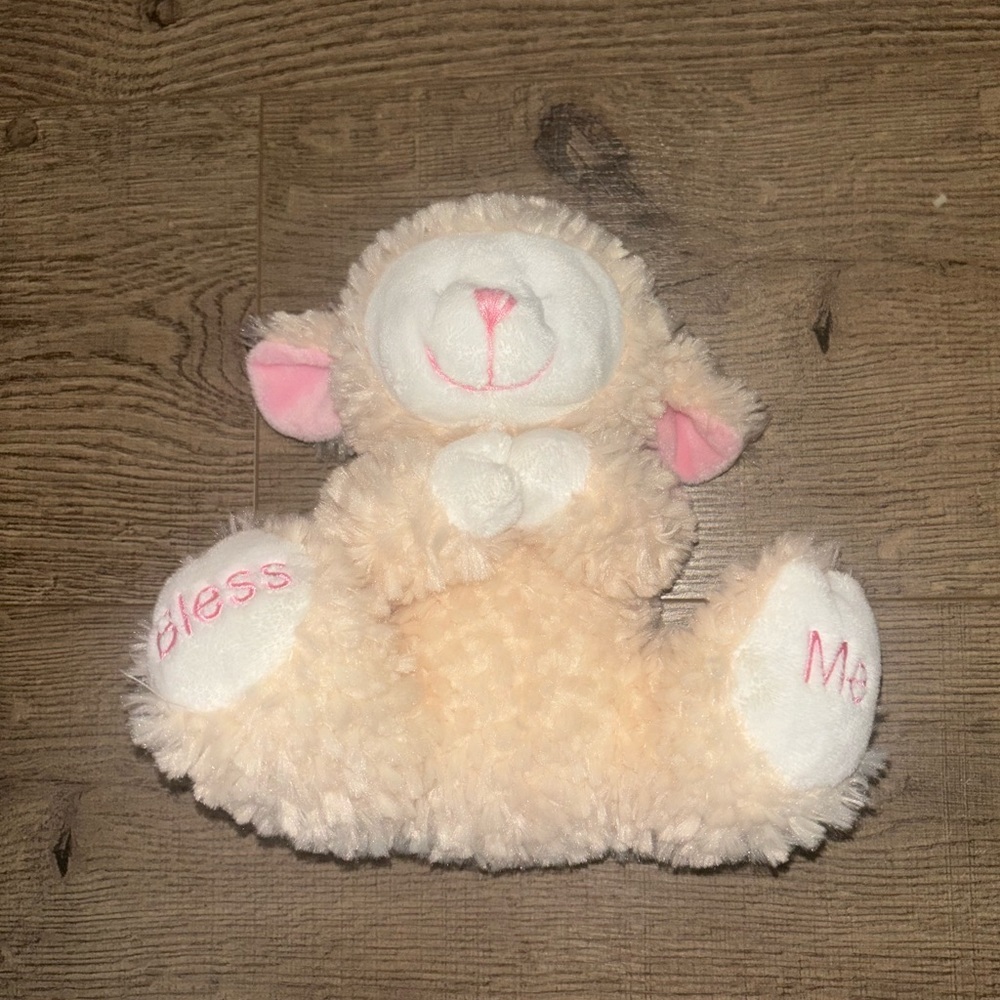 “Bless Me” NWOT sheep plushie​